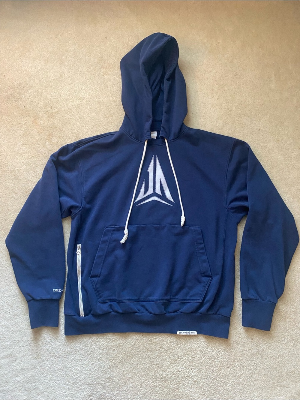 Nike Ja Morant Standard Issue Dri Fit Hoodie Navy Blue Men’s Medium